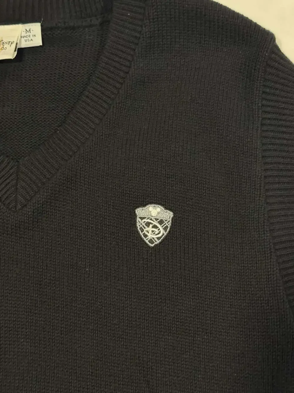 Walt Disney World black knit